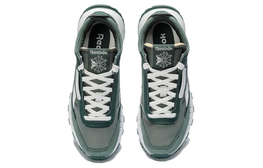 Lookbook Reebok Cl Legacy W+ 運動復古 減震耐磨 低幫 生活休閒鞋 男女同款 綠色
