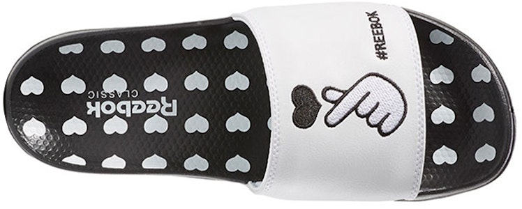 锐步经典爱系列黑白拖鞋 EF8146 Shop 锐步经典爱系列黑白拖鞋 EF8146