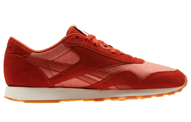 Order Reebok 經典尼龍 耐磨防滑透氣 復古休閒跑步鞋 琥珀紅