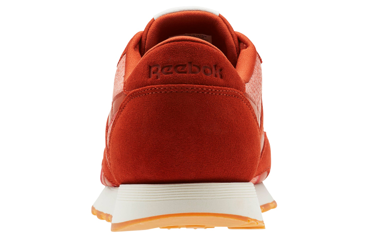 Shop Reebok 經典尼龍 耐磨防滑透氣 復古休閒跑步鞋 琥珀紅