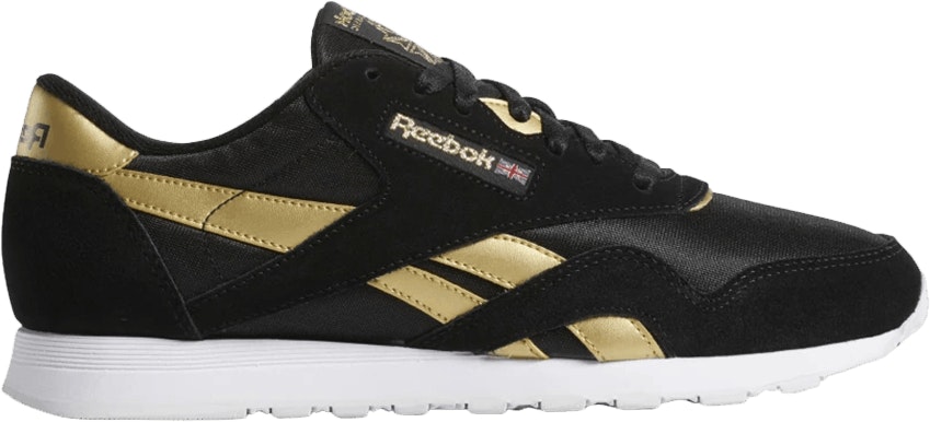 Reebok classic 2025 nylon gold