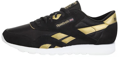 Reebok Classic Nylon 'Black Matte Gold' DV6593 Reebok Classic Nylon 'Black Matte Gold' DV6593