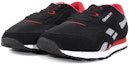 Lookbook Reebok Klasik Nylon 'Hitam Merah' AR2778