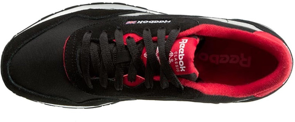 Reebok Classic Nylon 'Black Red' AR2778 Shop Reebok Classic Nylon 'Black Red' AR2778