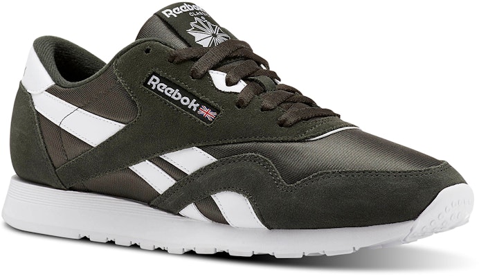 Reebok Classic Nylon Black/ 'White' CN3266 Shop Reebok Classic Nylon Black/ 'White' CN3266
