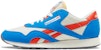 Reebok Classic Nylon Kasut Sukan Putih/Biru/Hitam Q47264