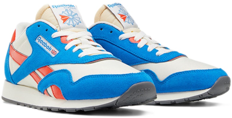 Reebok Classic Nylon Sports Shoes White/Blue/Black Q47264 Lookbook Reebok Classic Nylon Sports Shoes White/Blue/Black Q47264