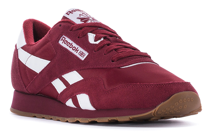 Lookbook Reebok Classic Nylon 'Burgundy' Merah Anggur GY3802