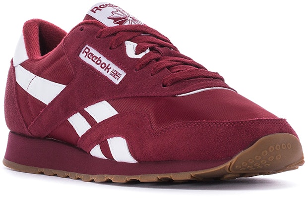 Reebok Classic Nylon 'Burgundy' Merah Anggur GY3802 Lookbook Reebok Classic Nylon 'Burgundy' Merah Anggur GY3802