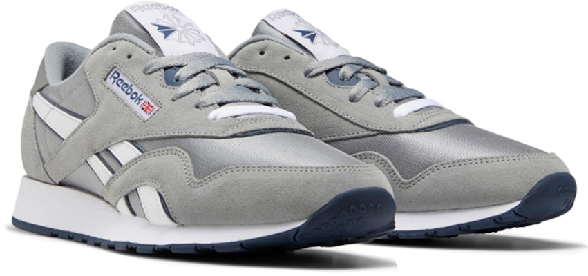Reebok Classic Nylon Gray 'Grey' FV1594 Lookbook Reebok Classic Nylon Gray 'Grey' FV1594