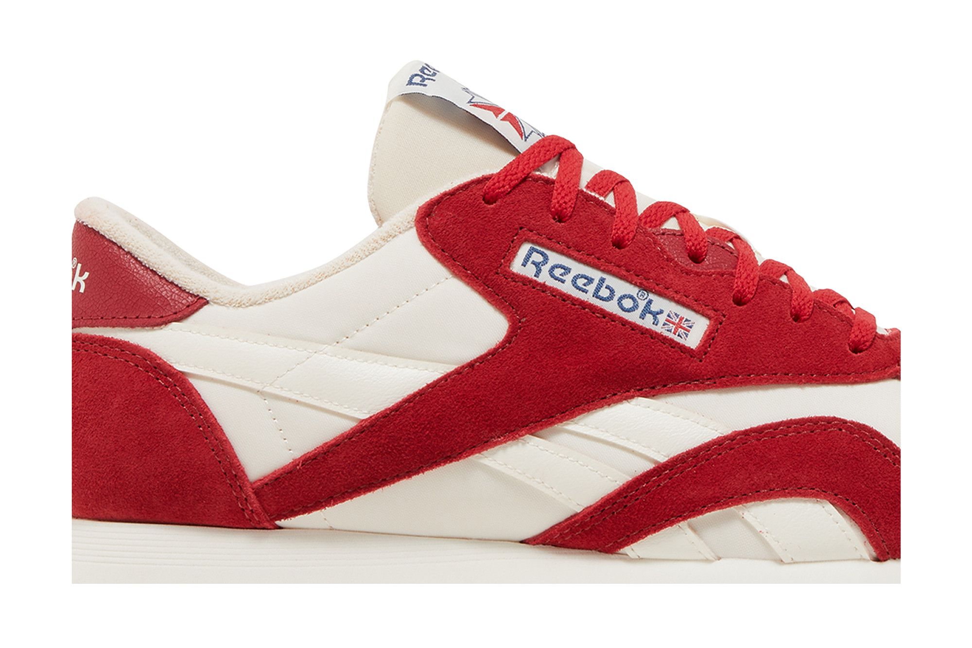 Lookbook Reebok 經典尼龍 '亮紅粉筆白' GY9766