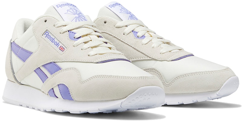 Reebok Clásico Nylon 'Gris Morado' FY9416 Lookbook Reebok Clásico Nylon 'Gris Morado' FY9416