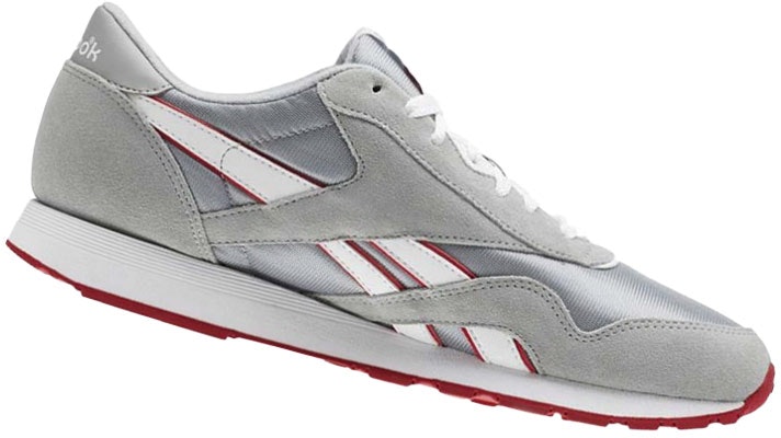Reebok Classic Nylon 'Grey Red' CN5149 Shop Reebok Classic Nylon 'Grey Red' CN5149