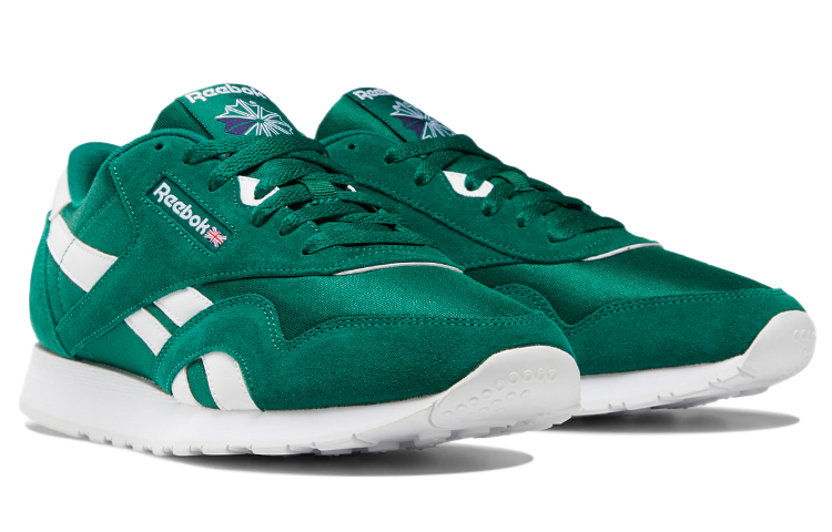 Reebok Classic Nylon Cozy Breathable Wear-Resistant Shoes/Sneakers Unisex Green 圖 3