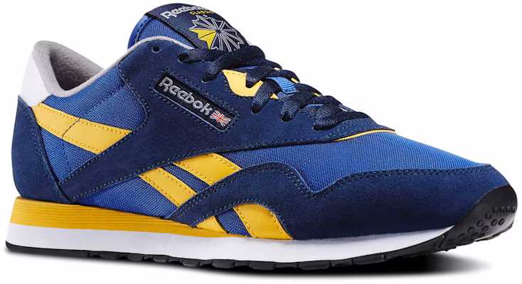 Reebok Classic Nylon 'Navy Running' Sepatu Lari Pria Navy V67668 Lookbook Reebok Classic Nylon 'Navy Running' Sepatu Lari Pria Navy V67668