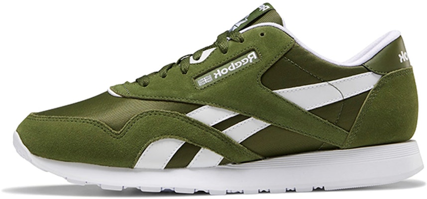 Reebok Classic Nylon 'White Green' FV2087 Buy Reebok Classic Nylon 'White Green' FV2087