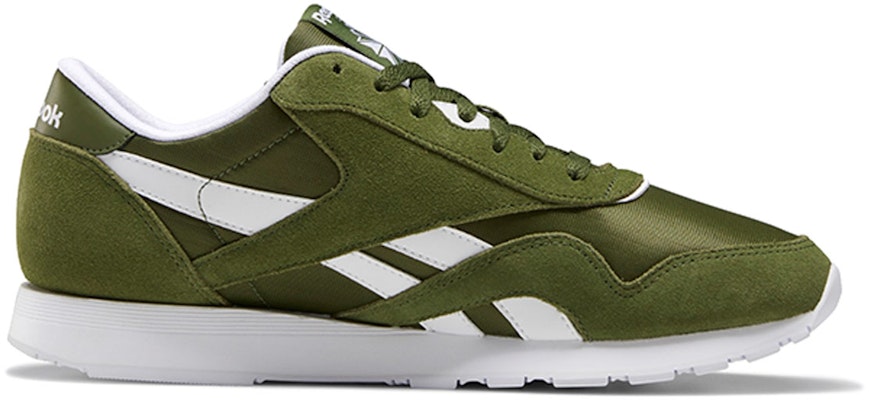 Reebok Classic Nylon 'White Green' FV2087 Order Reebok Classic Nylon 'White Green' FV2087