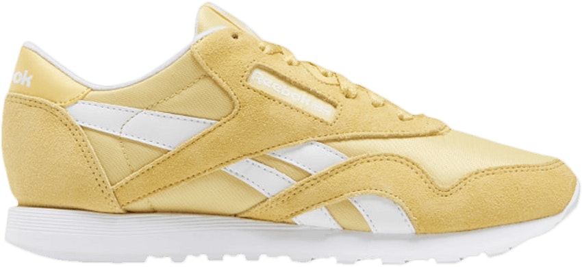 Yellow reebok 2025 classic nylon
