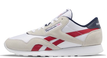 Reebok Classic Nylon 'White Flash Red' GY7232 Reebok Classic Nylon 'White Flash Red' GY7232