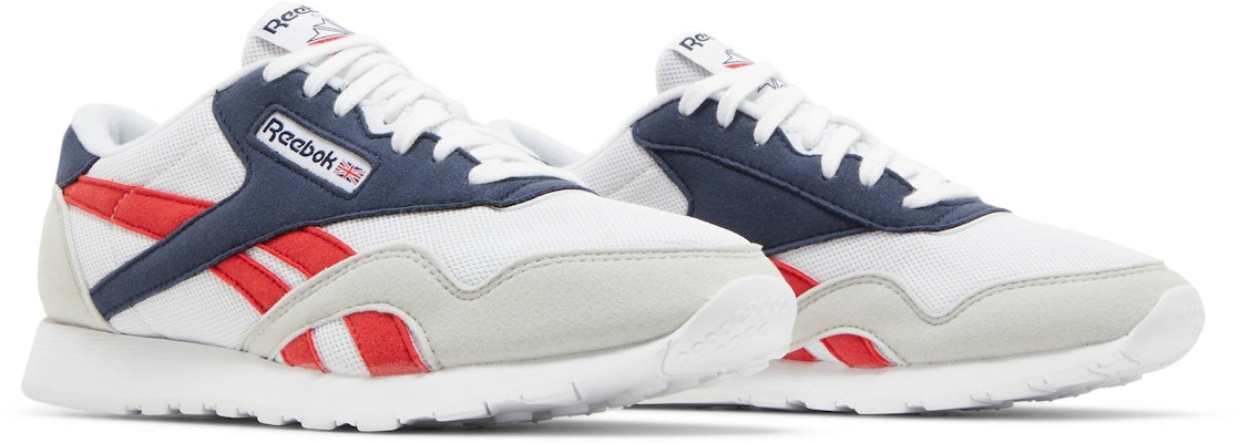 Reebok Classic Nylon 'White Vector Navy' GW8357 Cheap Reebok Classic Nylon 'White Vector Navy' GW8357