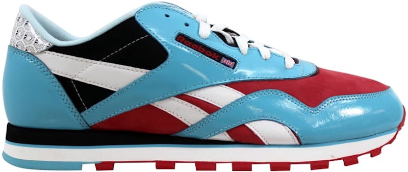 Reebok Classic Nylon Patent 2 'Blue Red' 1-180443
