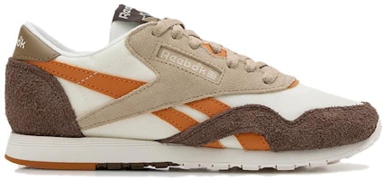 リーボック クラシック ナイロン ヴィンテージ チョーク/ブラウン 100075299 Order リーボック クラシック ナイロン ヴィンテージ チョーク/ブラウン 100075299