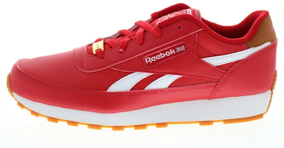 锐步经典复古低帮“红色跑步鞋” FV6128 Buy 锐步经典复古低帮“红色跑步鞋” FV6128