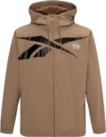 Reebok Classic Retro Woven Loose Fit Casual Jacket Unisex Brown 23FRC105UGR1 Reebok Classic Retro Woven Loose Fit Casual Jacket Unisex Brown 23FRC105UGR1