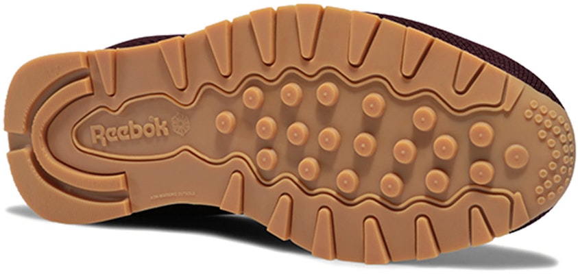 Reebok Klasik Lari 'Merah Gelap' FX5693 Details for Reebok Klasik Lari 'Merah Gelap' FX5693