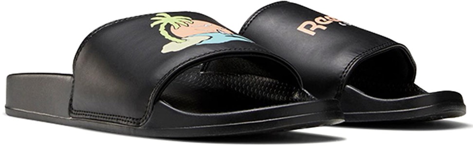 锐步经典拖鞋 '黑色岛屿' FZ3170 Lookbook 锐步经典拖鞋 '黑色岛屿' FZ3170