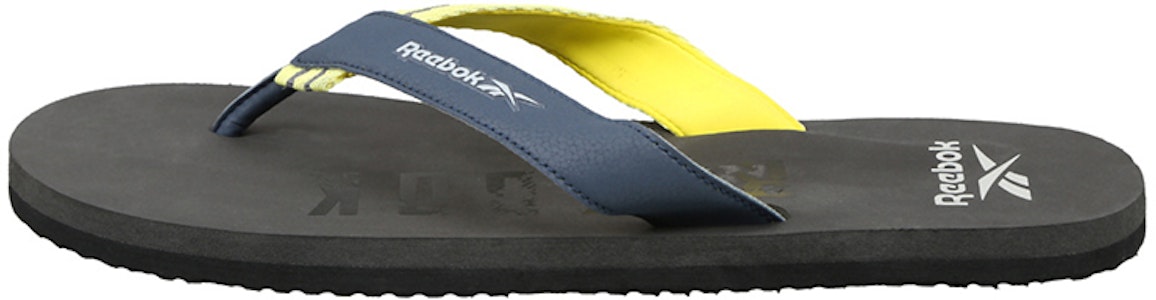 Reebok泳裝創世紀翻轉 軟底舒適人字運動拖鞋 藍黃 Buy Reebok泳裝創世紀翻轉 軟底舒適人字運動拖鞋 藍黃