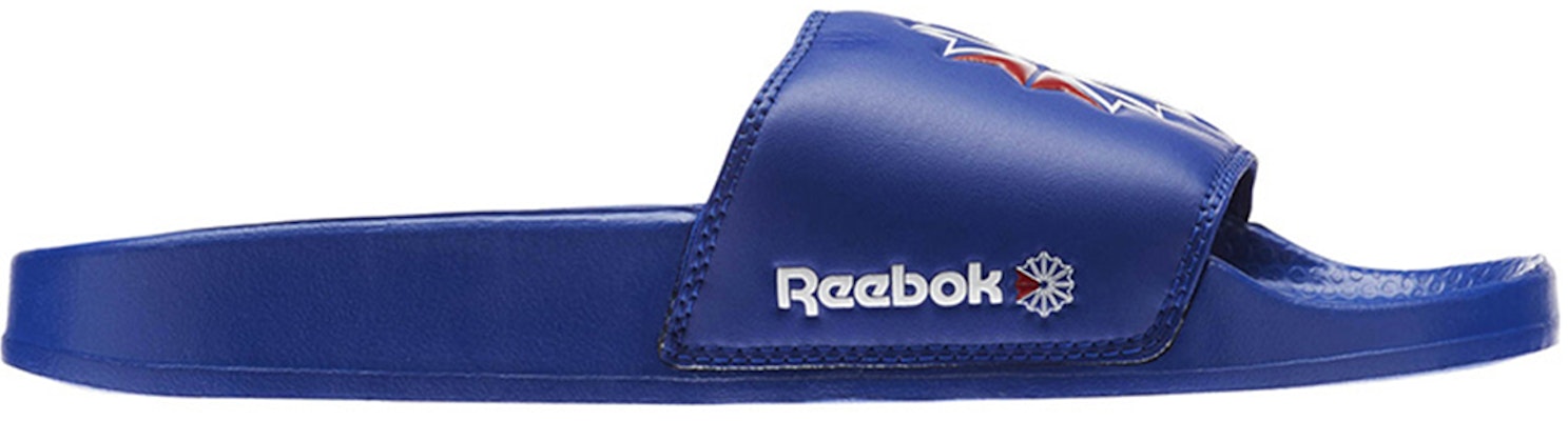 Reebok 經典拖鞋 舒適防滑 戶外運動拖鞋 藍色 Order Reebok 經典拖鞋 舒適防滑 戶外運動拖鞋 藍色