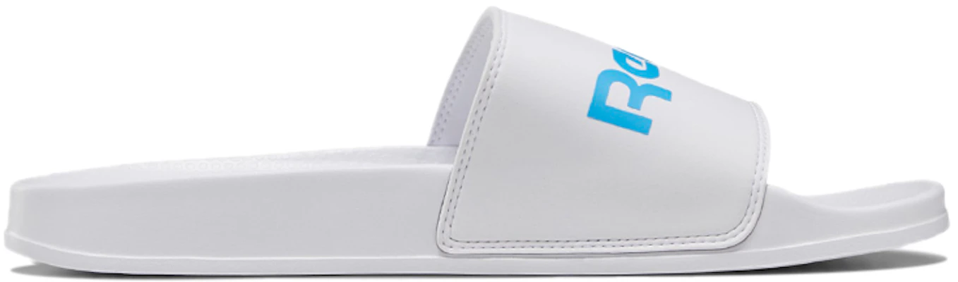 Reebok Classic Slide Athleisure Casual Sports Unisex White Blue Slippers 'White Blue' DV6906 Order Reebok Classic Slide Athleisure Casual Sports Unisex White Blue Slippers 'White Blue' DV6906