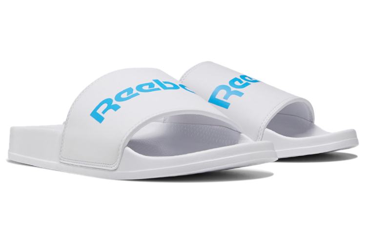 Lookbook Reebok Classic Slide Athleisure Casual Sports Unisex White Blue Slippers 'White Blue' DV6906