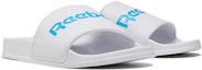 Lookbook Reebok Classic Slide Kasual Sukan Unisex Selipar Putih Biru 'White Blue' DV6906