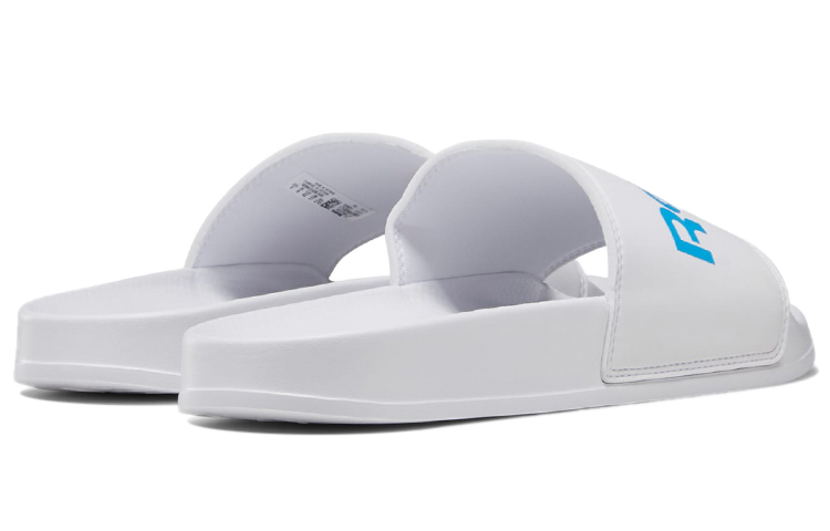 Shop Reebok Classic Slide Athleisure Casual Sports Unisex White Blue Slippers 'White Blue' DV6906
