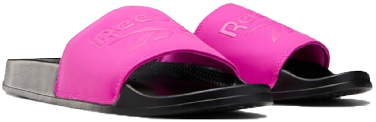 Reebok Classic Slide Black Pink Slippers 'Black Pink' EH2738 Lookbook Reebok Classic Slide Black Pink Slippers 'Black Pink' EH2738