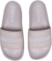 Reebok 經典款 粉紅色軟底舒適單帶平底運動拖鞋 Lookbook Reebok 經典款 粉紅色軟底舒適單帶平底運動拖鞋