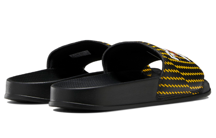 Shop Reebok Classic Slides Scarpe Casual Unisex Nero Giallo Athleisure Sportive GX9585