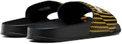 Shop Reebok Classic Slides Scarpe Casual Unisex Nero Giallo Athleisure Sportive GX9585