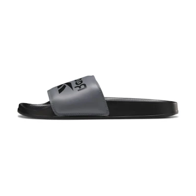 Reebok Classic Slides Outdoor Stylish Sports Slippers Silver Gray Colorblock