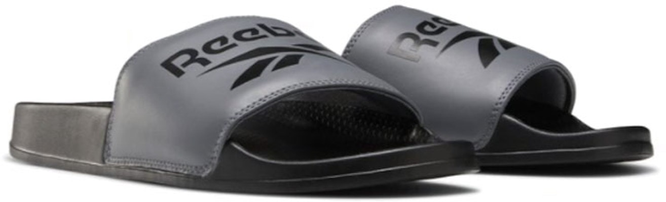 Reebok Classic Slides Outdoor Stylish Sports Slippers Silver Gray Colorblock G55303 Lookbook Reebok Classic Slides Outdoor Stylish Sports Slippers Silver Gray Colorblock G55303