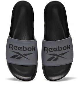 리복 클래식 슬라이드, 세련된 실버 그레이 컬러블록 (80 characters) G55303 Shop 리복 클래식 슬라이드, 세련된 실버 그레이 컬러블록 (80 characters) G55303