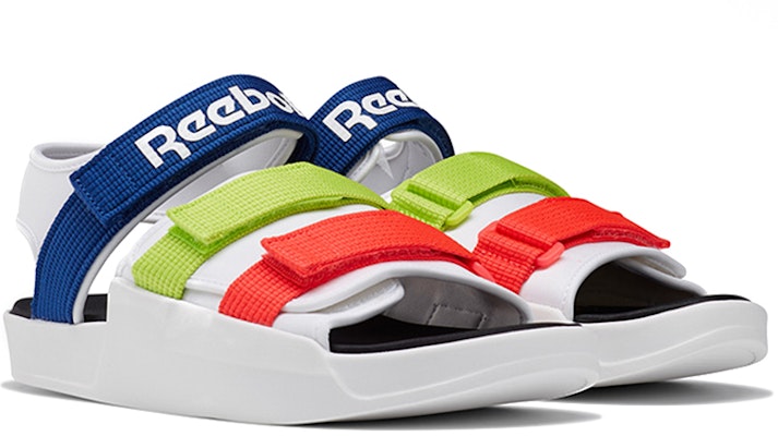 Sandal Gaya Klasik Reebok 'Putih Biru Hijau' EF8032 Order Sandal Gaya Klasik Reebok 'Putih Biru Hijau' EF8032