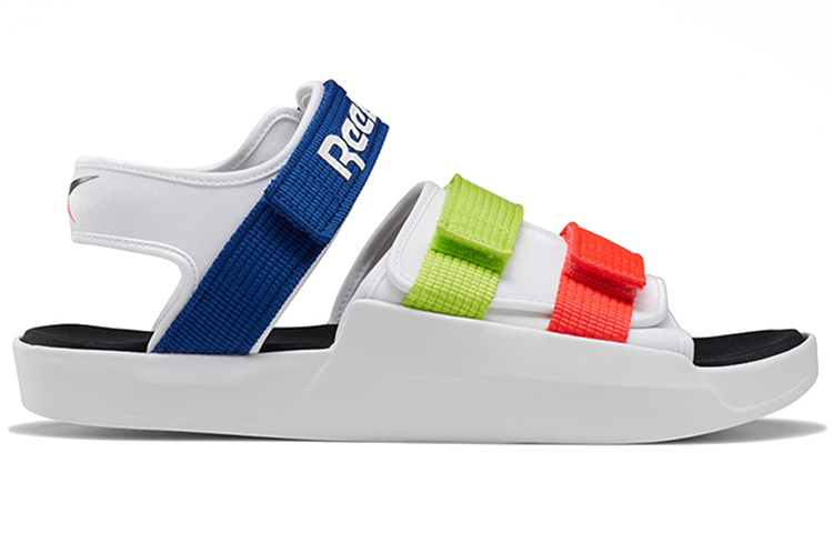 Order Sandal Gaya Klasik Reebok 'Putih Biru Hijau' EF8032