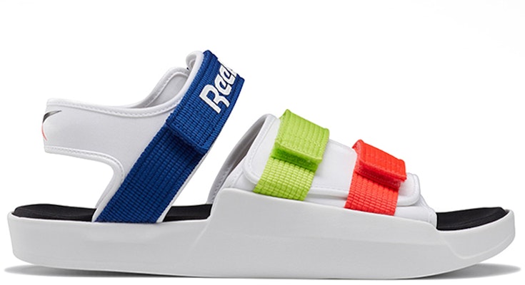 Sandal Gaya Klasik Reebok 'Putih Biru Hijau' EF8032 Order Sandal Gaya Klasik Reebok 'Putih Biru Hijau' EF8032