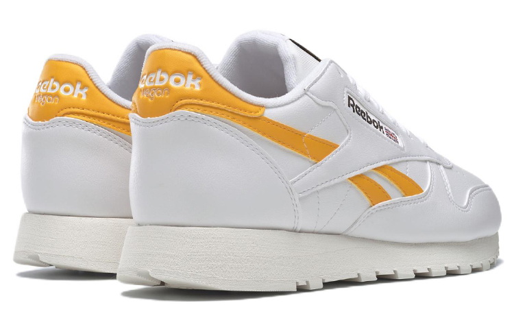 Lookbook 리복 클래식 비건 화이트 옐로우 (내구성) GY4821