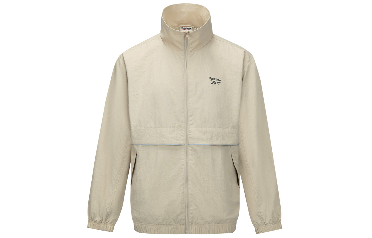 Reebok Classic Woven Jacket Unisex Minimalist Fashion Light Khaki 24FRM117UGK0