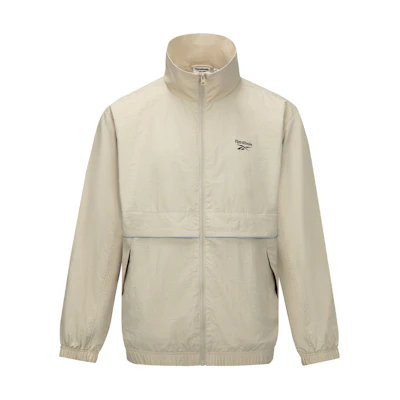 Reebok Classic Woven Jacket Unisex Minimalist Fashion Light Khaki 24FRM117UGK0