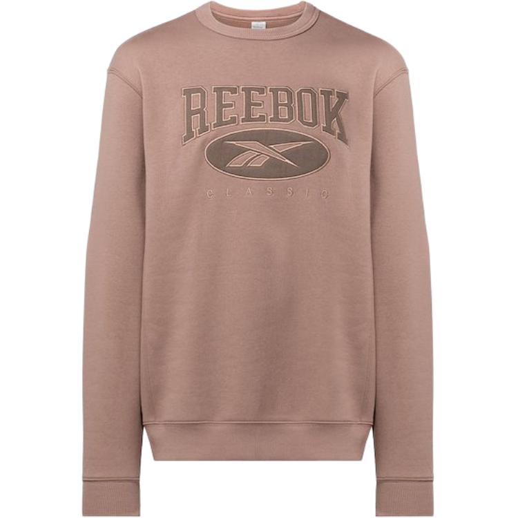 Reebok Classics Archive Essentials Logo Crew Sweatshirt Unisex - Gray Taupe 20139160
